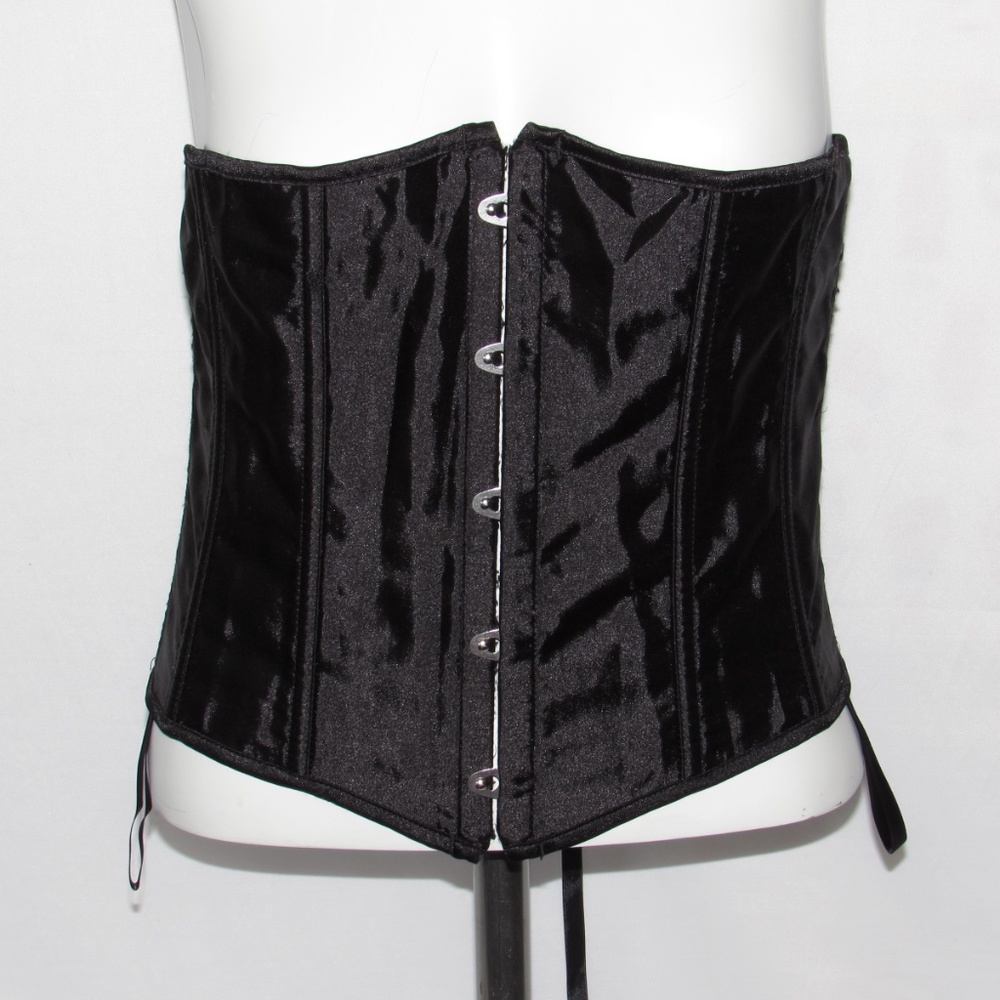 Underbust Drawstring Bone Corset  Womens XL